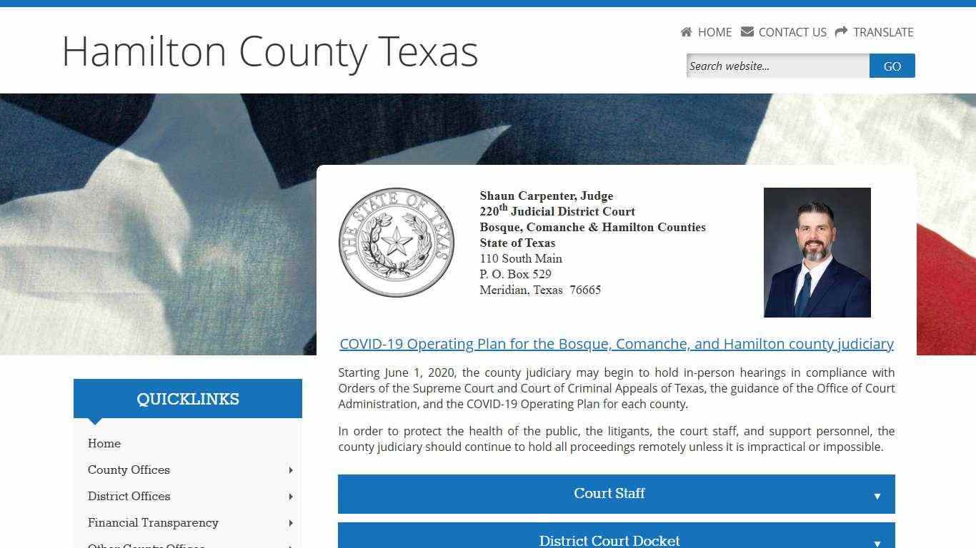 Hamilton County, Texas